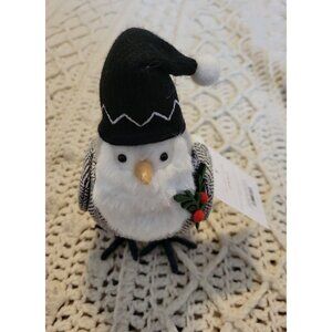 2022 Iskall Christmas Fabric Bird Wondershop Beard Hat Mistletoe Figurine Target